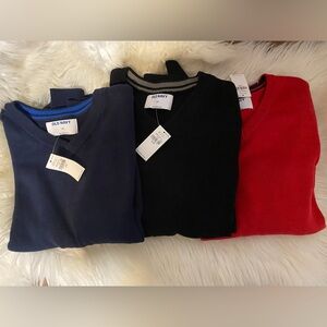 Old navy sweaters boys size 10 large bundle of 3 nwt